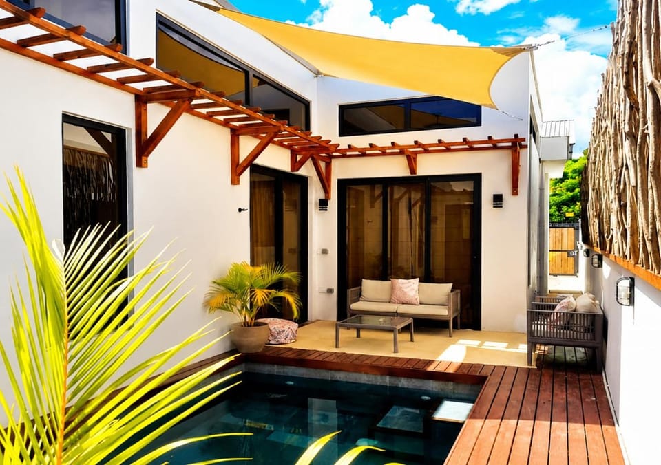 Patio, Pool view, Swimming pool