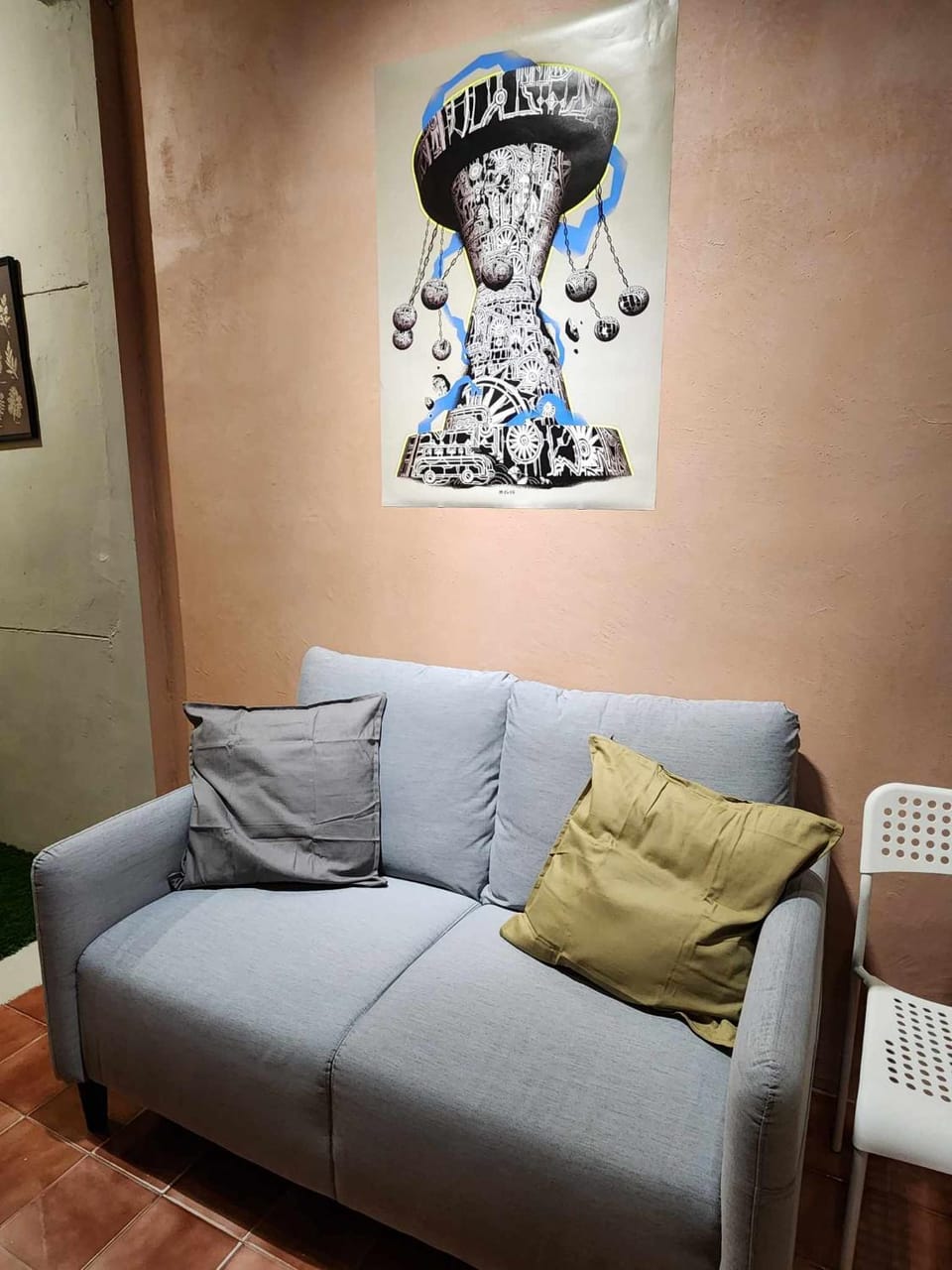 Seating area, Internal: Not applicable to any particular room