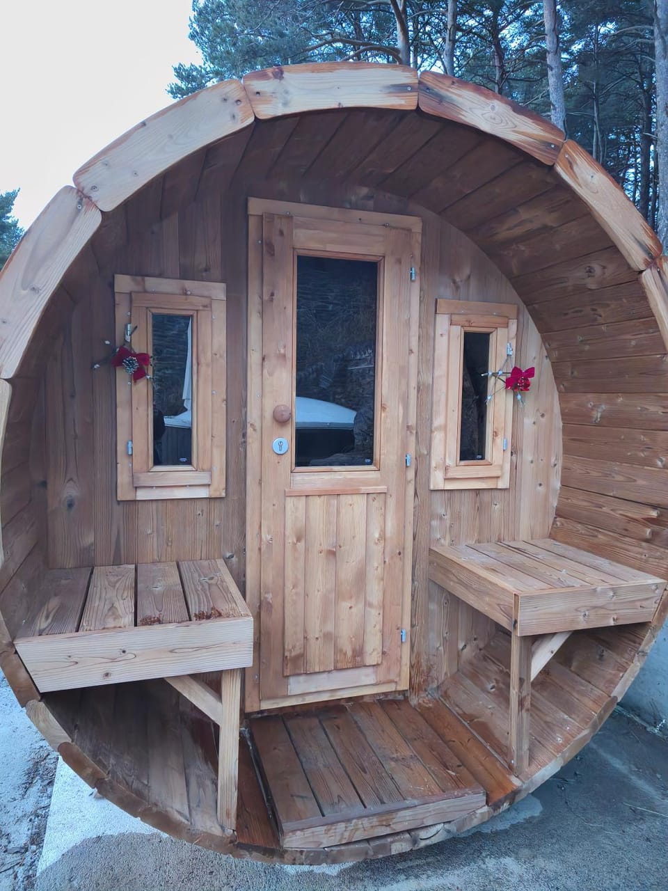 Garden, Sauna