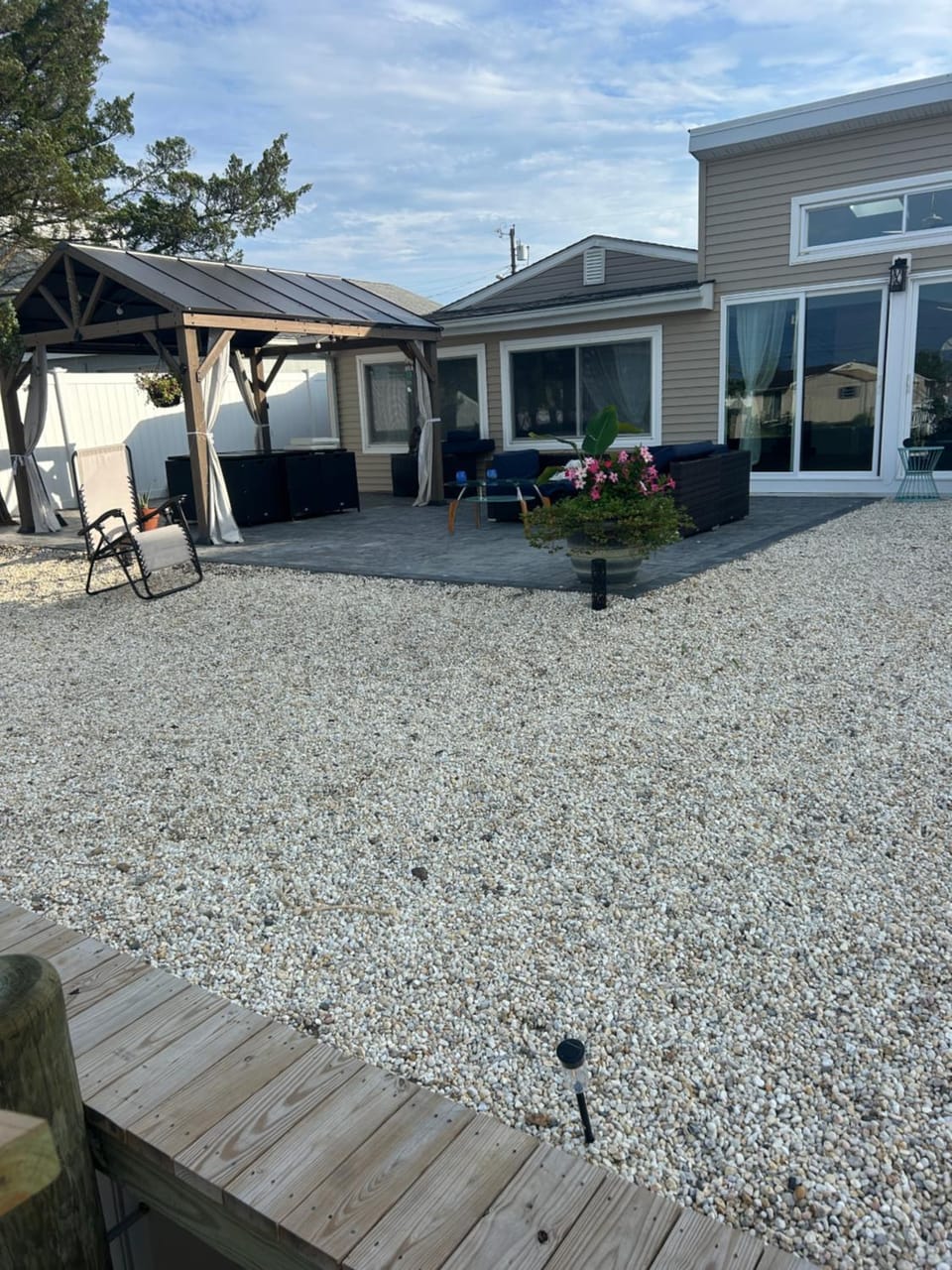 Beautiful waterfront near LBI House in Galloway