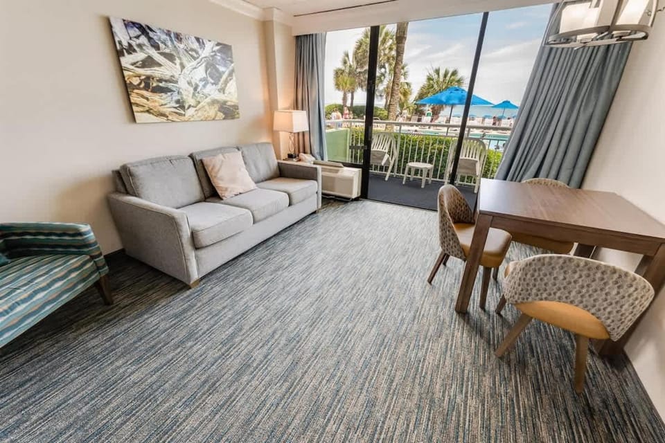 Direct Oceanfront at Coral Beach,View,Heated Pools House in Myrtle Beach