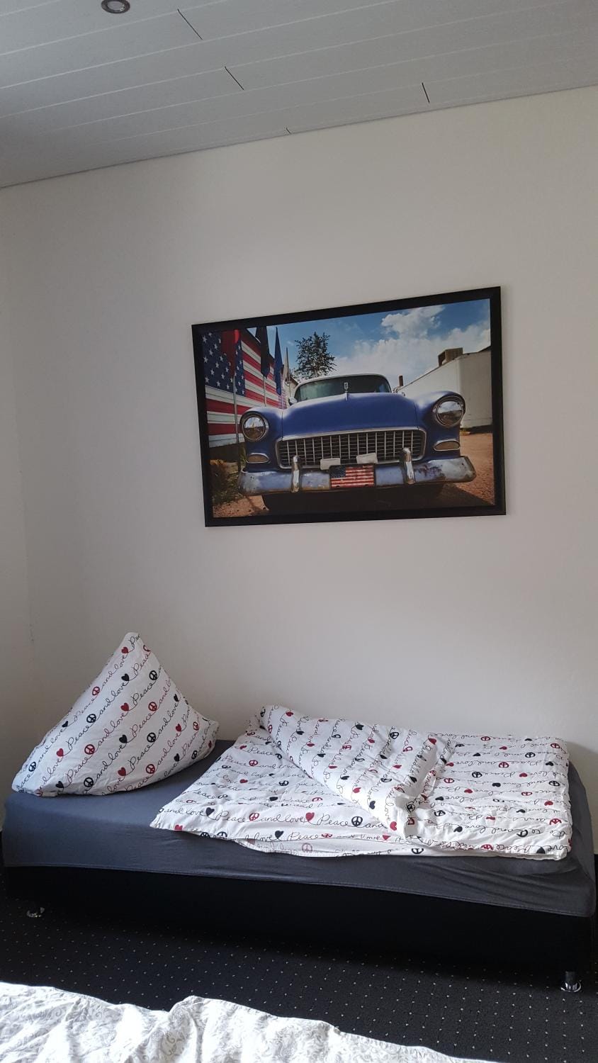 Living room, Bedroom