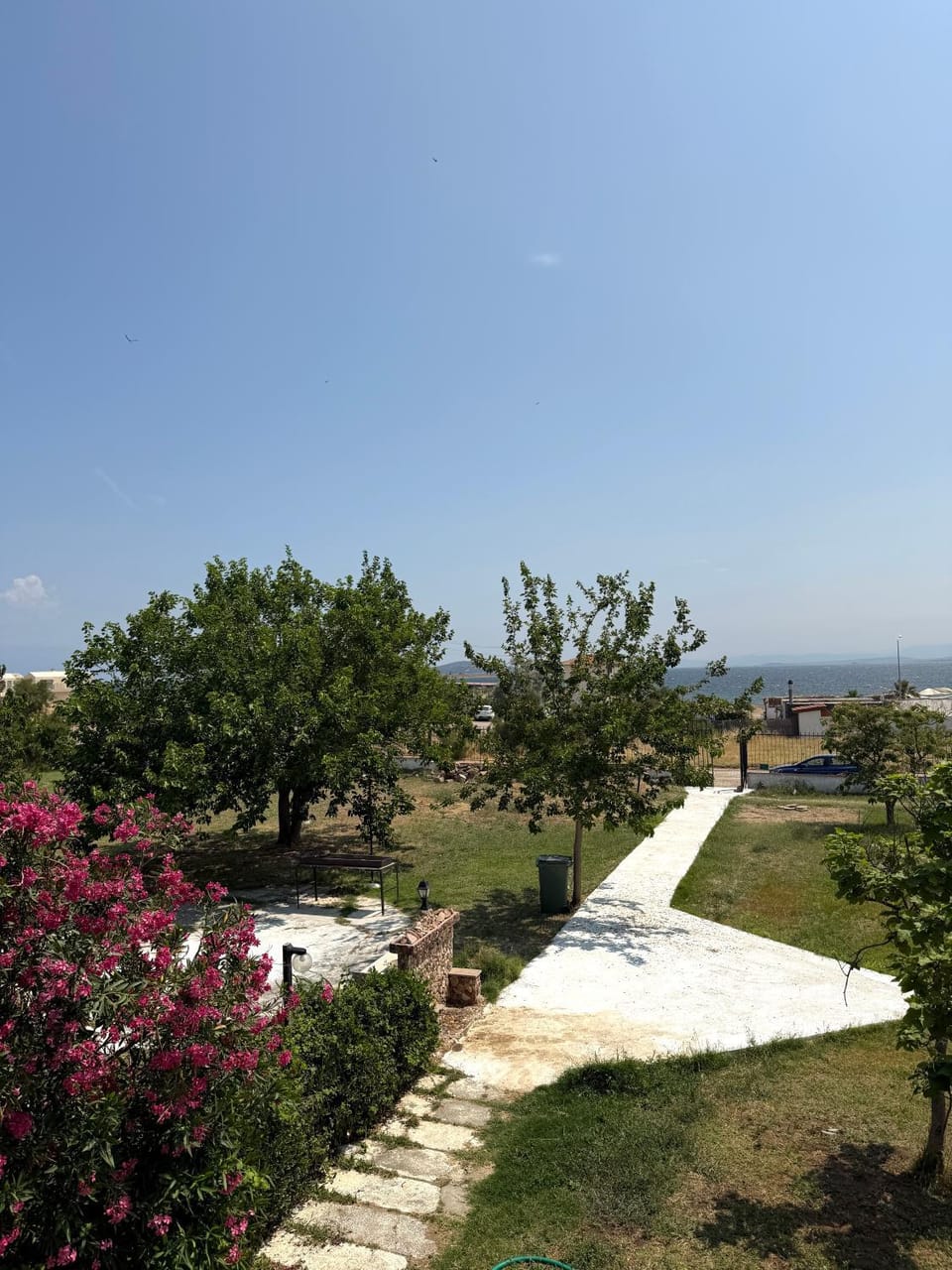 Property building, Garden view