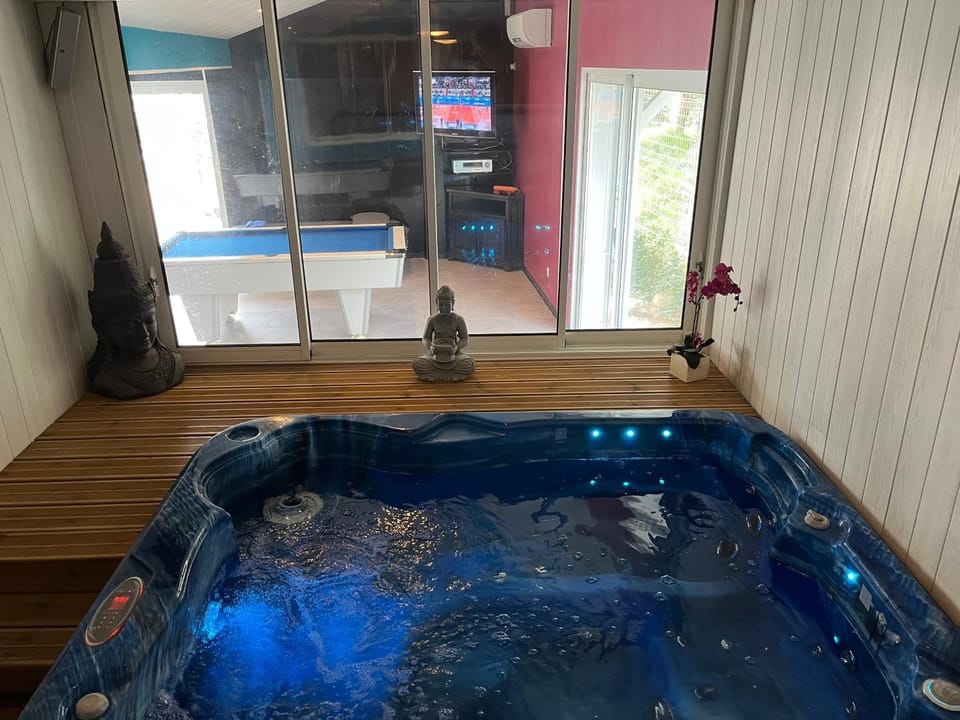 Superbe maison 21 personnes spa,piscine,fléchettes,ping-pong Villa in Nouvelle-Aquitaine