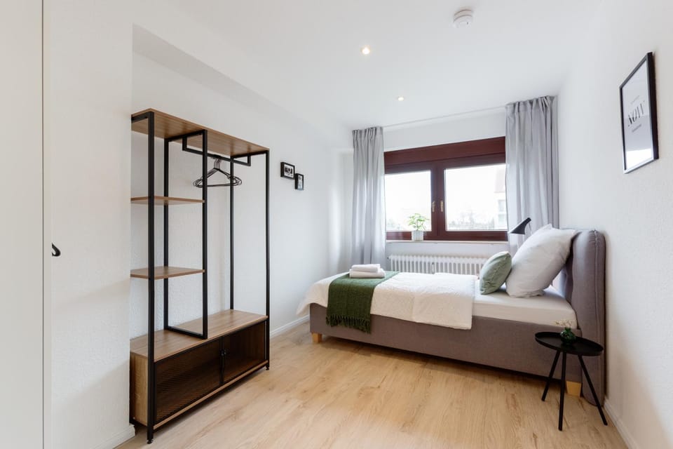 Bed, Photo of the whole room, Bedroom, wardrobe