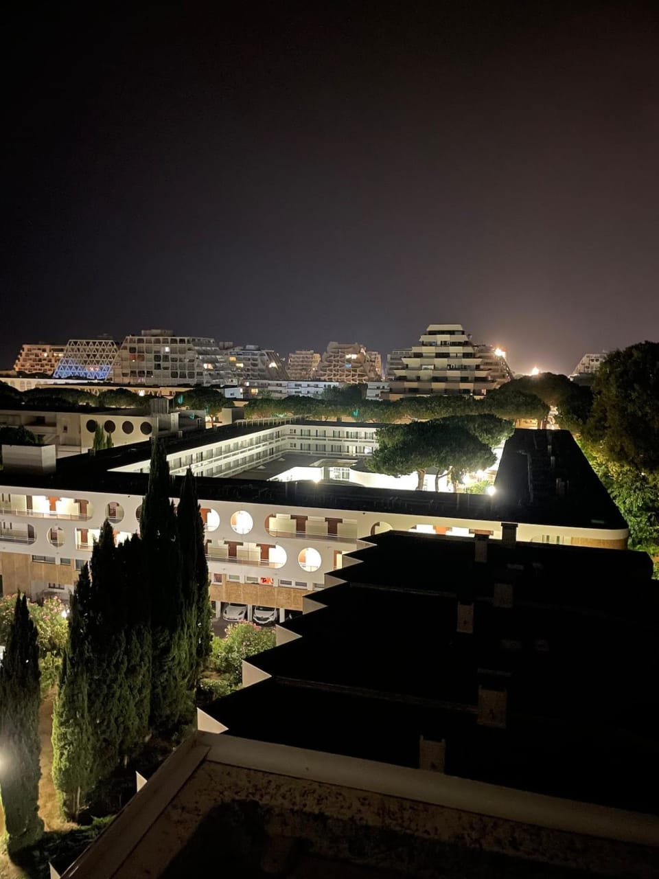Night, City view