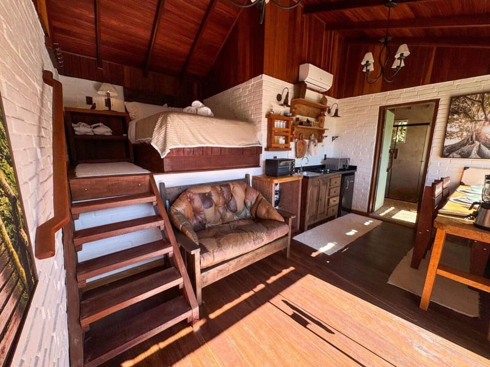 Kitchen or kitchenette, Living room, Seating area