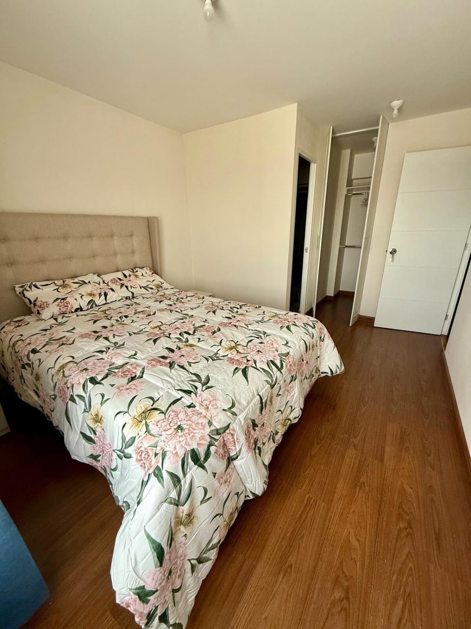 Bed, Photo of the whole room, Bedroom, wardrobe
