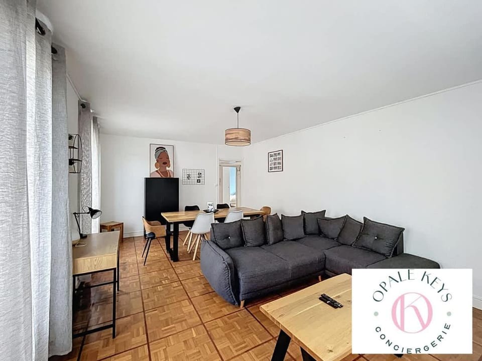 Le Familial - Appt spacieux 3CH proche mer Apartment in Calais
