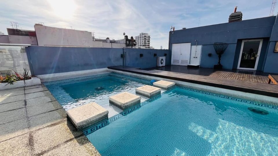 Style & Relax in Palermo Gym, Balcony and Pool Apartment in Buenos Aires