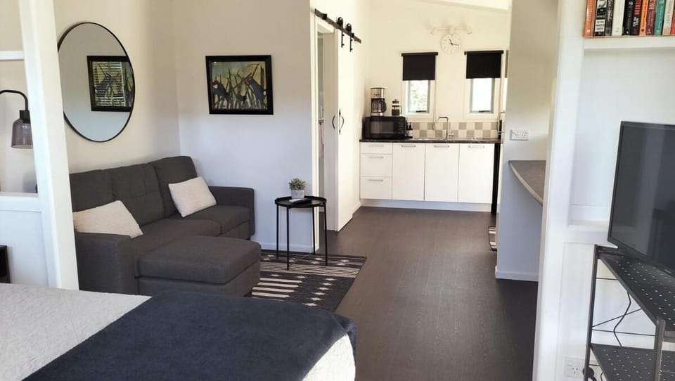Bed, Kitchen or kitchenette, Living room, Photo of the whole room, Seating area, Dining area, Bedroom