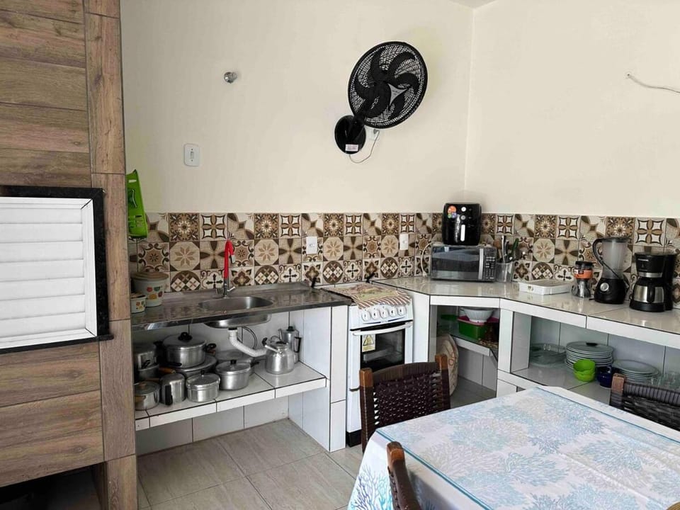 Kitchen or kitchenette, oven, stove, toaster