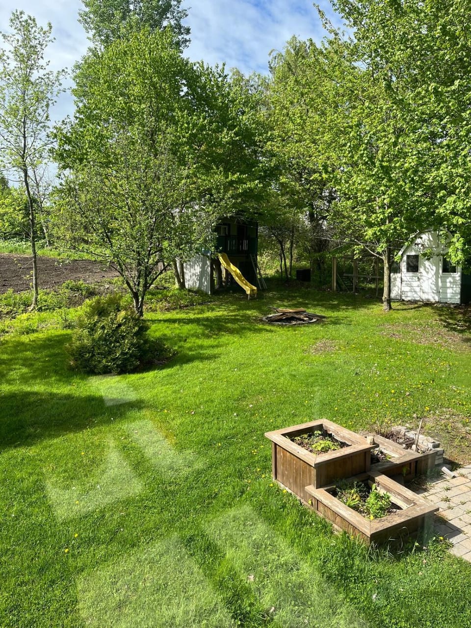 Spring, Natural landscape, Garden, Garden view