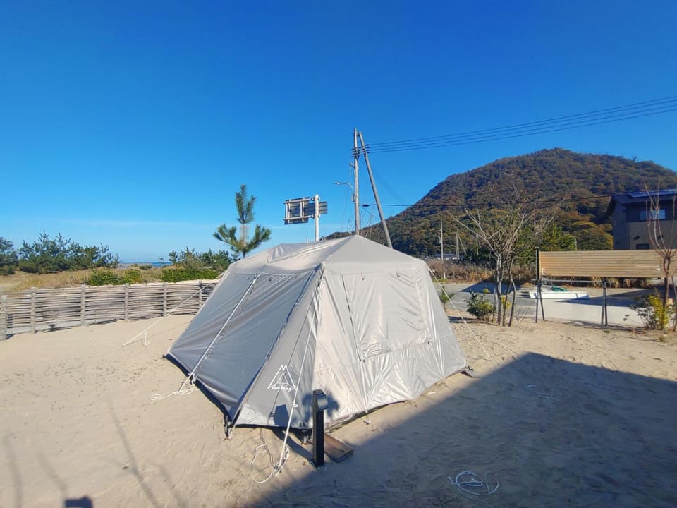 iwado base Luxury tent in Japan