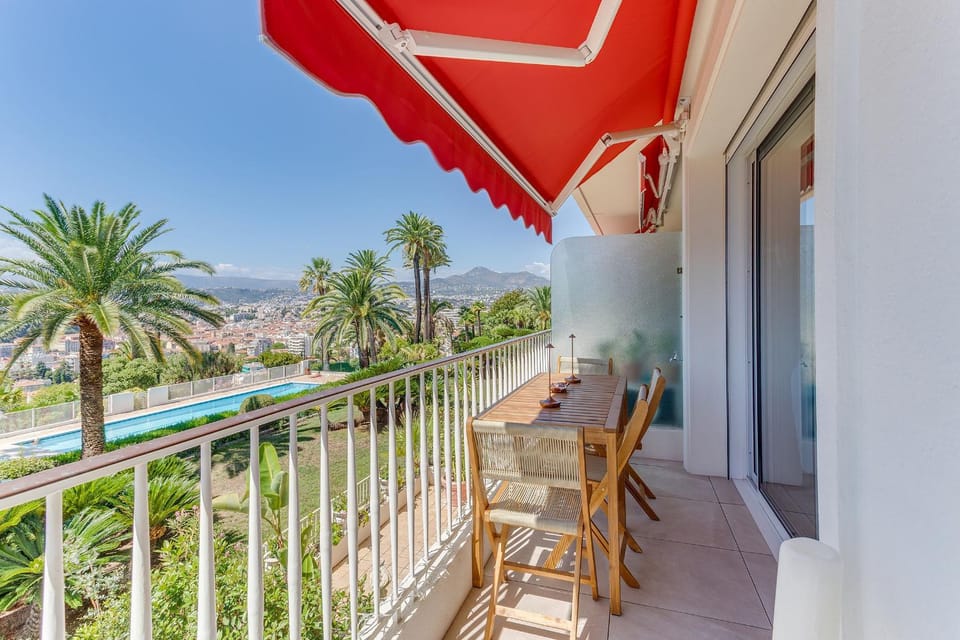 Balcony/Terrace, Pool view