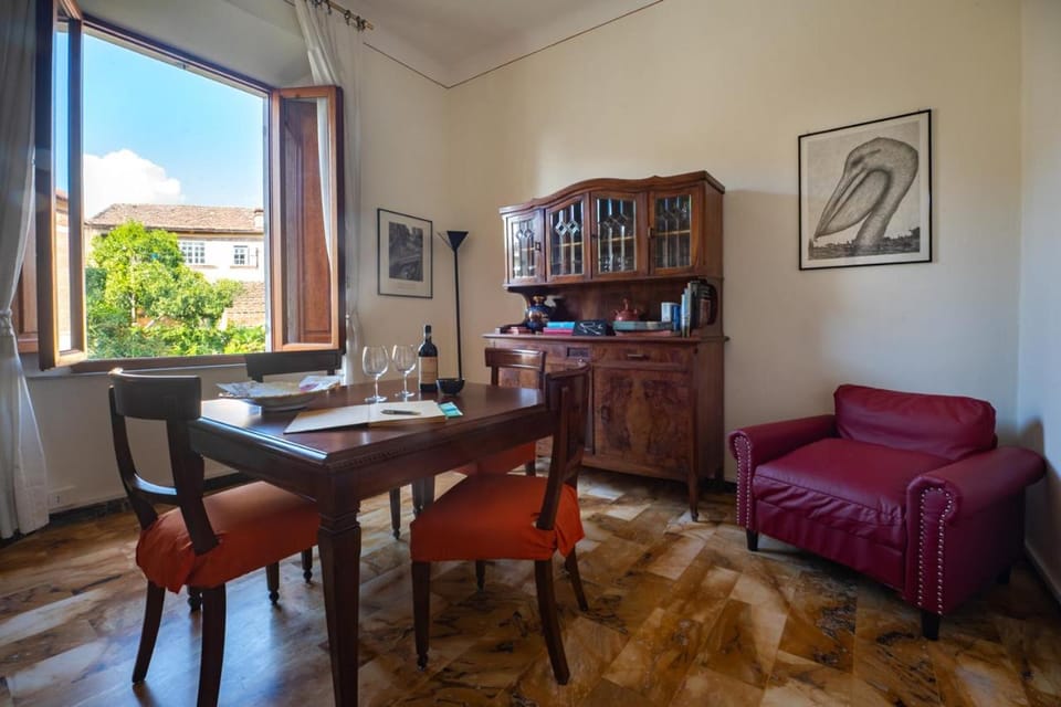 Seating area, Quiet street view