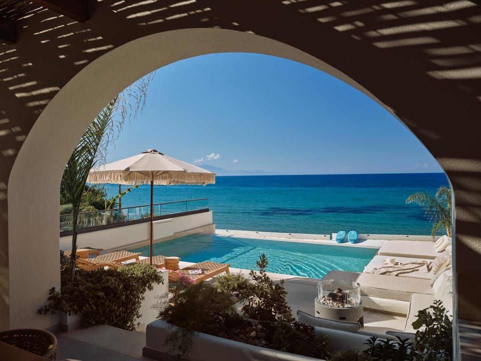 Beach, Sea view, Swimming pool