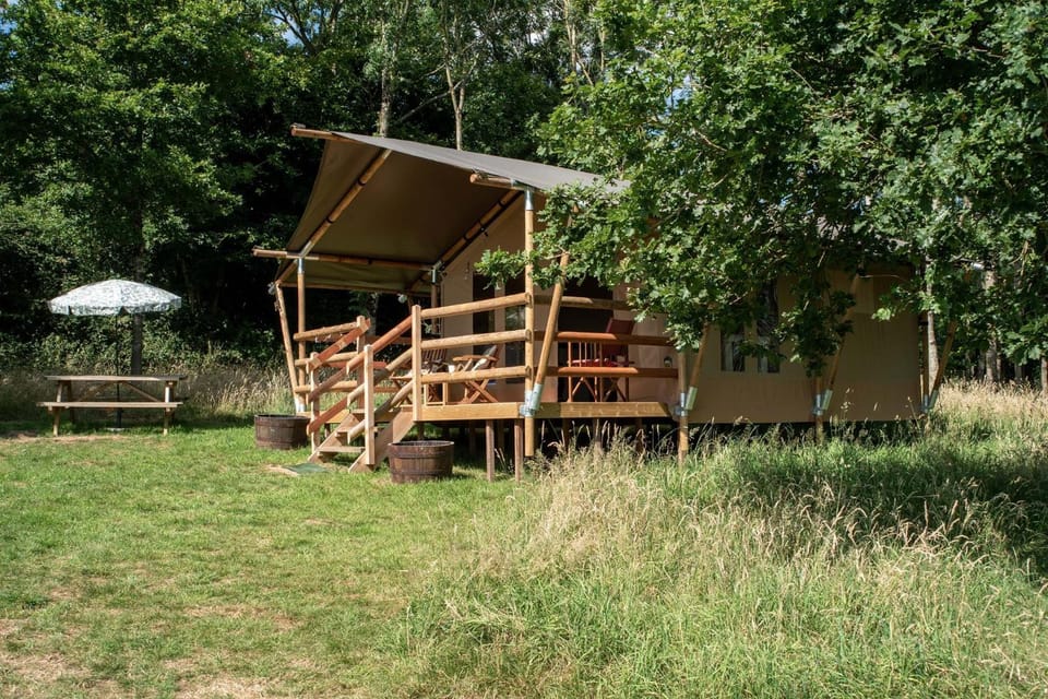 Deer Barn Retreats Luxury tent in Wellington