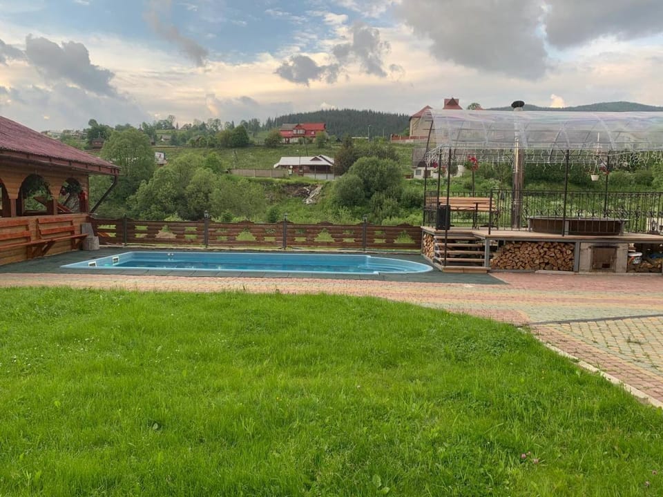 Natural landscape, Garden view, Swimming pool