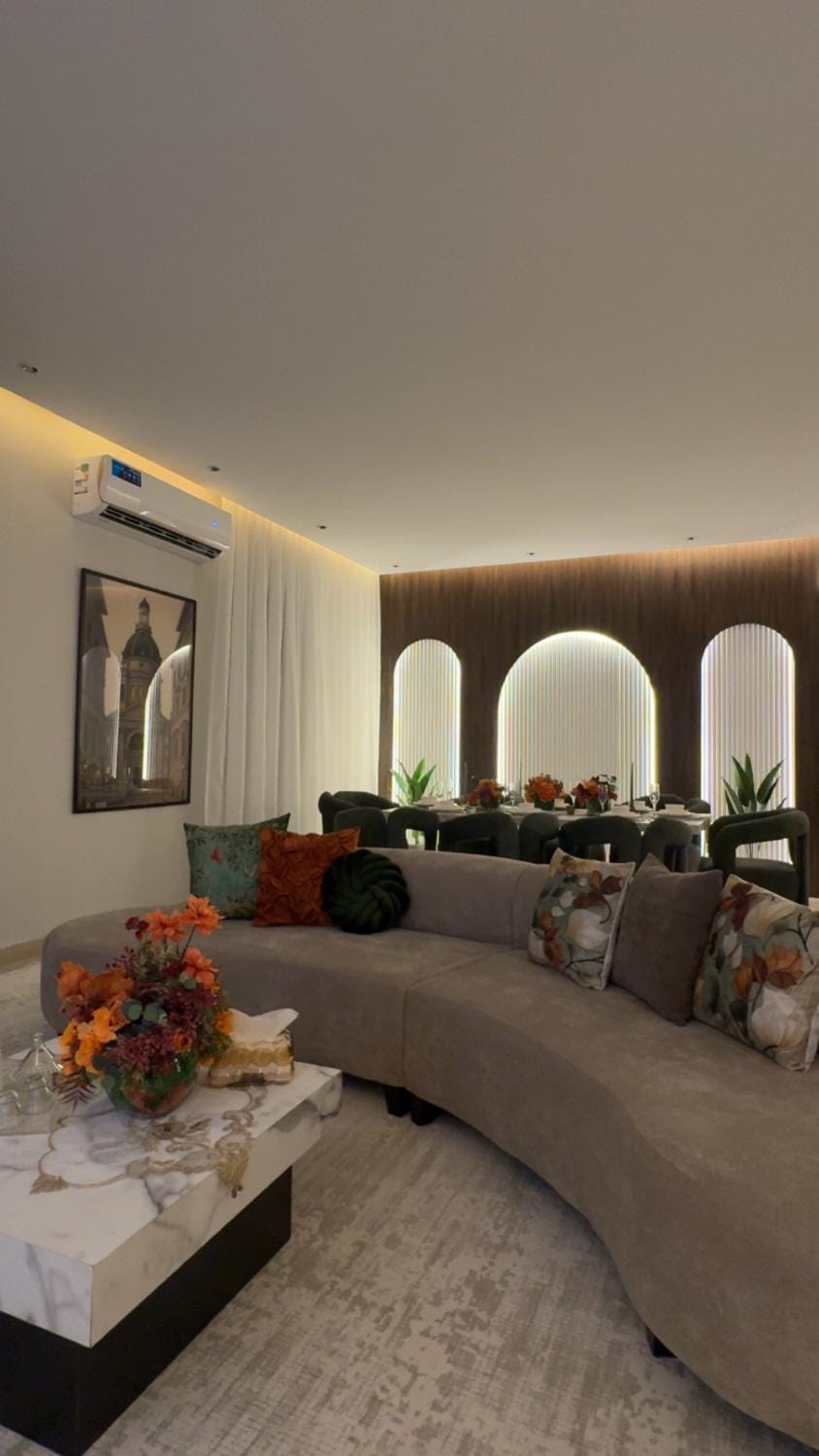 Living room, Seating area, air conditioner