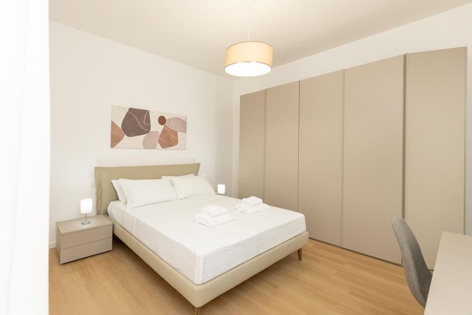 Bed, Photo of the whole room, Bedroom, wardrobe
