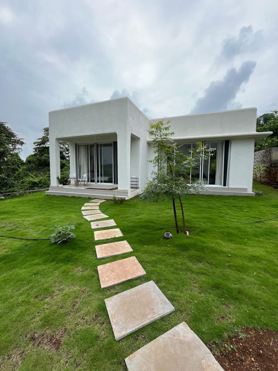 Property building, Garden, Garden view