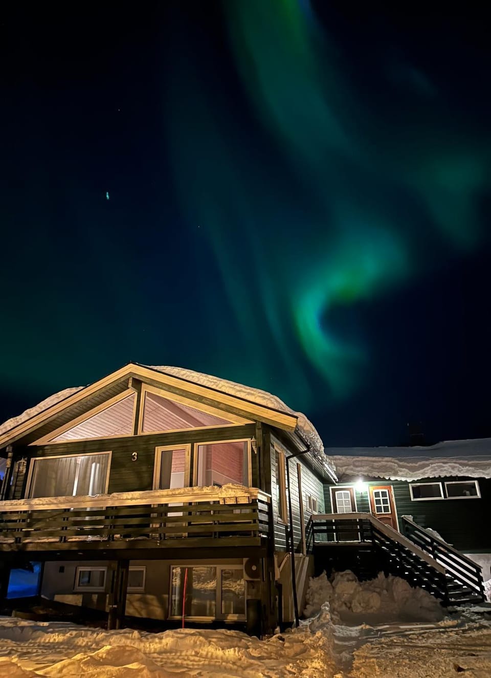 Property building, Night, Natural landscape