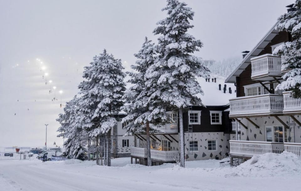 Property building, Day, Neighbourhood, Natural landscape, Winter, Street view