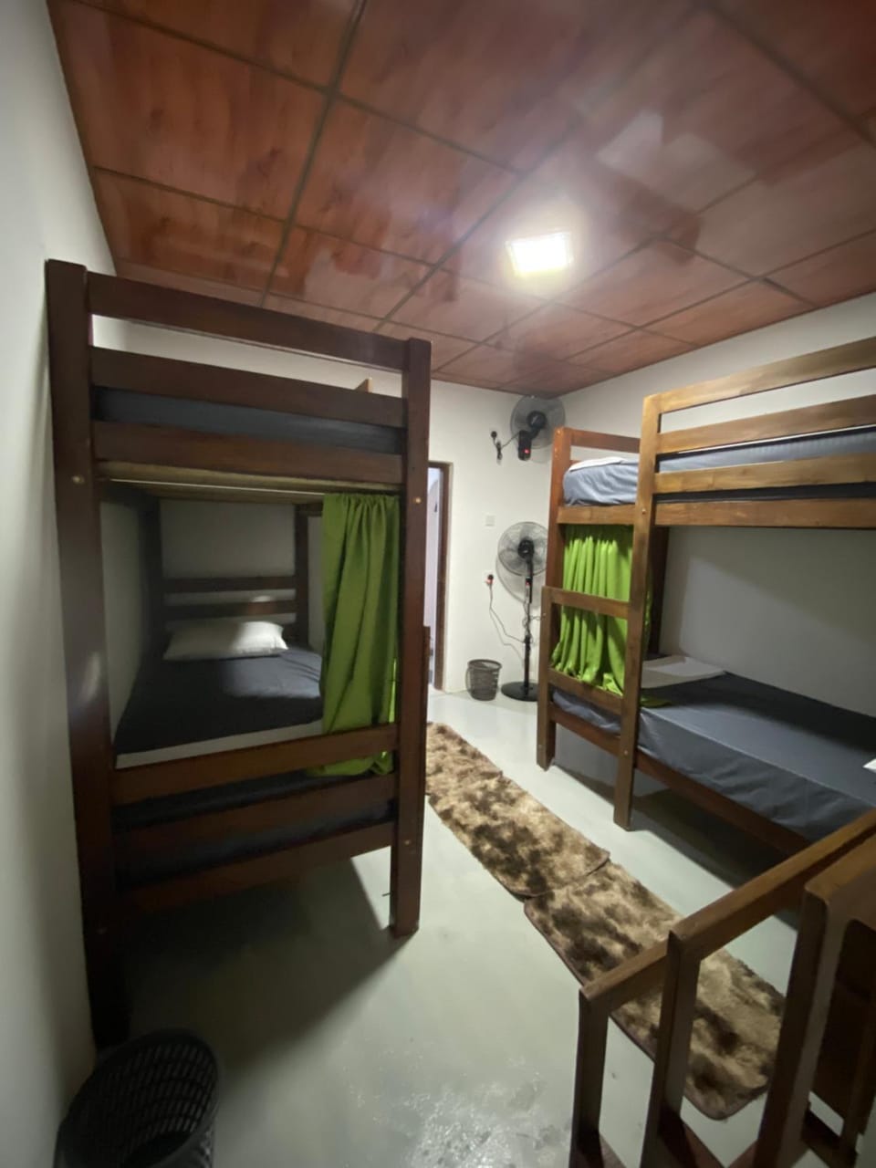 Photo of the whole room, bunk bed
