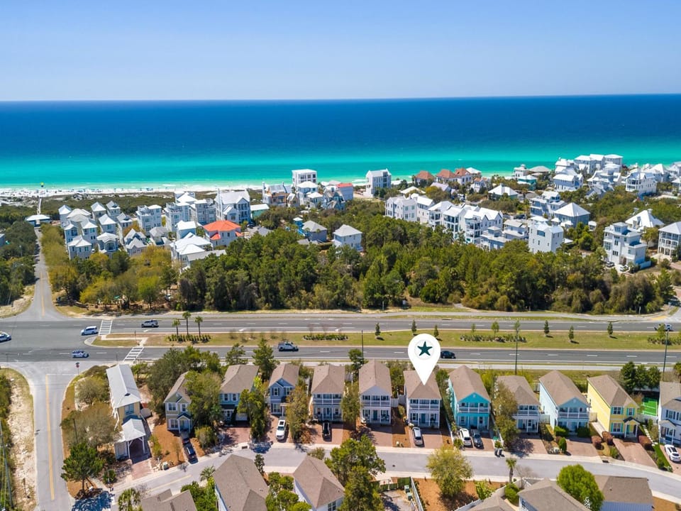 Neighbourhood, Bird's eye view, Beach, Sea view
