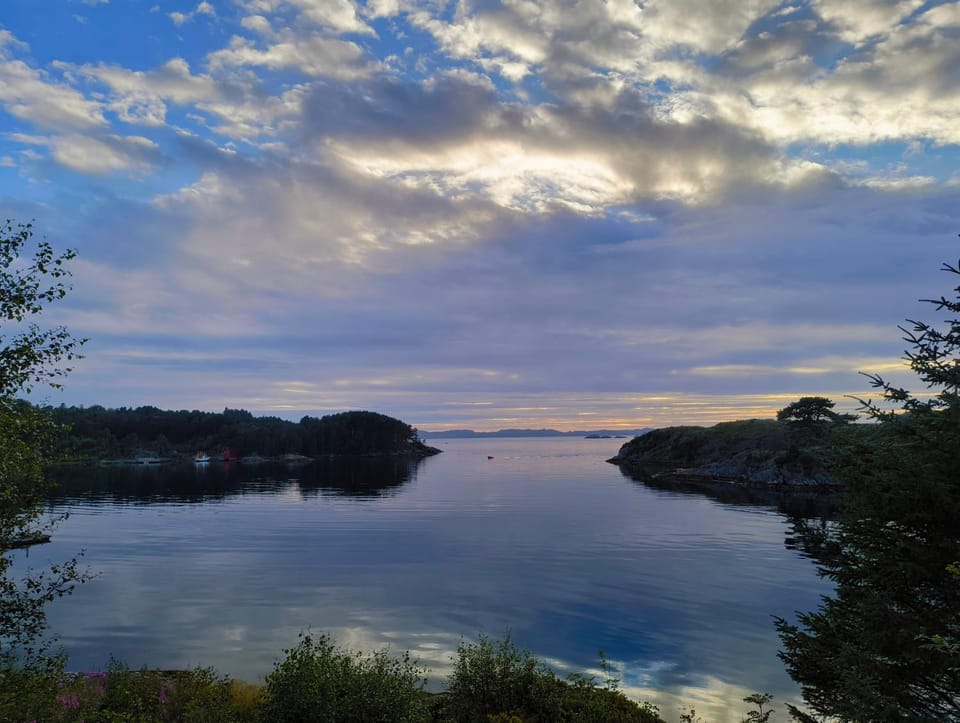 Natural landscape, Sea view