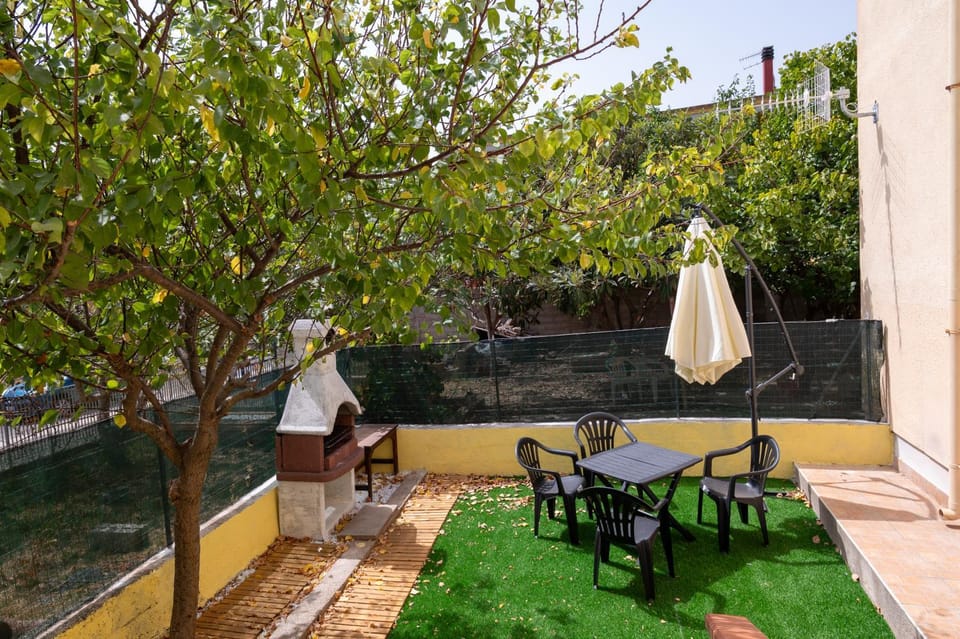 Patio, Spring, Day, Garden, Garden view