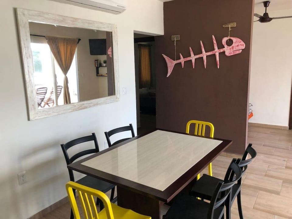 Casa Atún Mahahual, vista al Mar Caribe Apartment in State of Quintana Roo