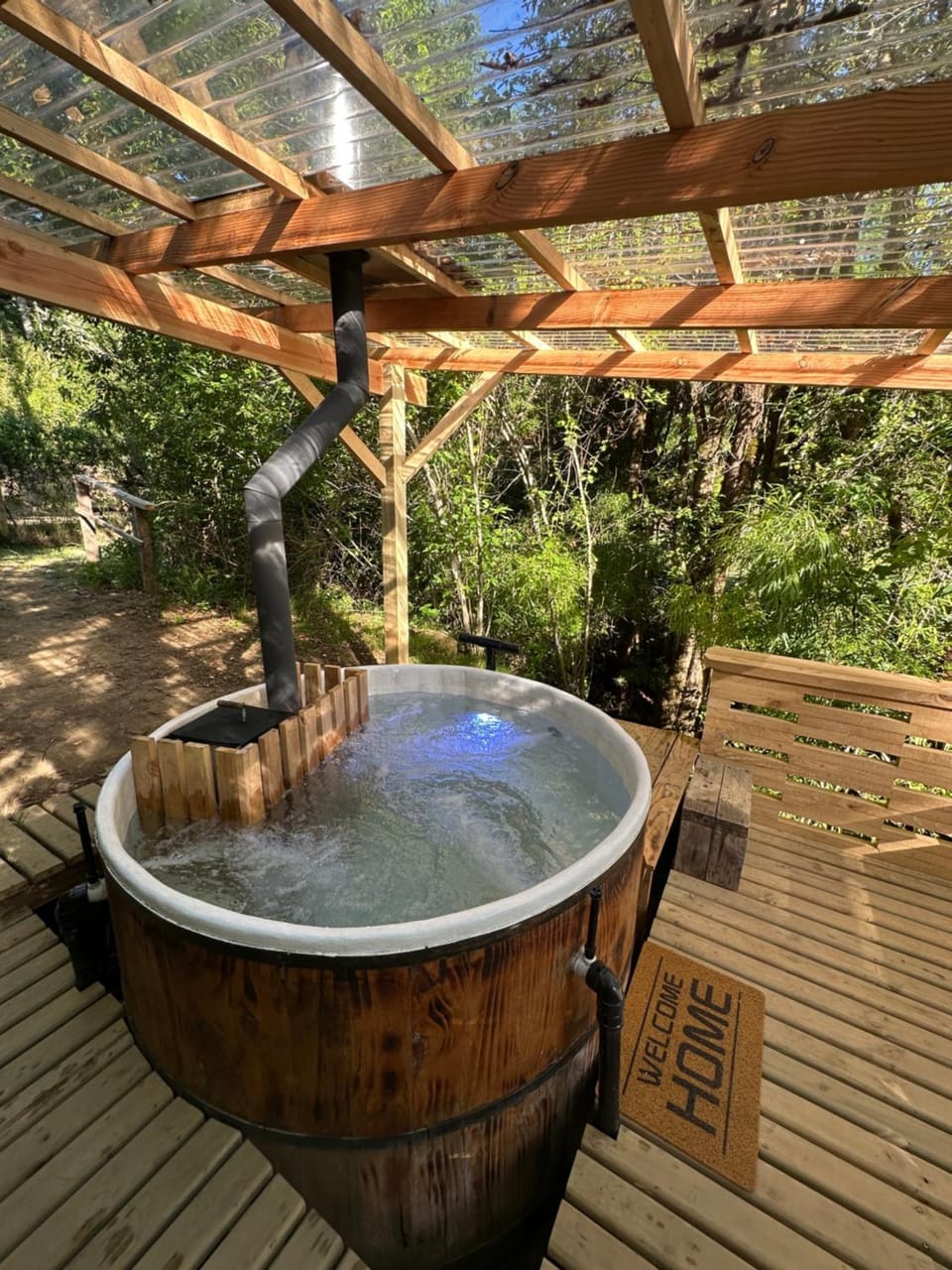 Oasis Tiny House & Tinaja House in Pucon