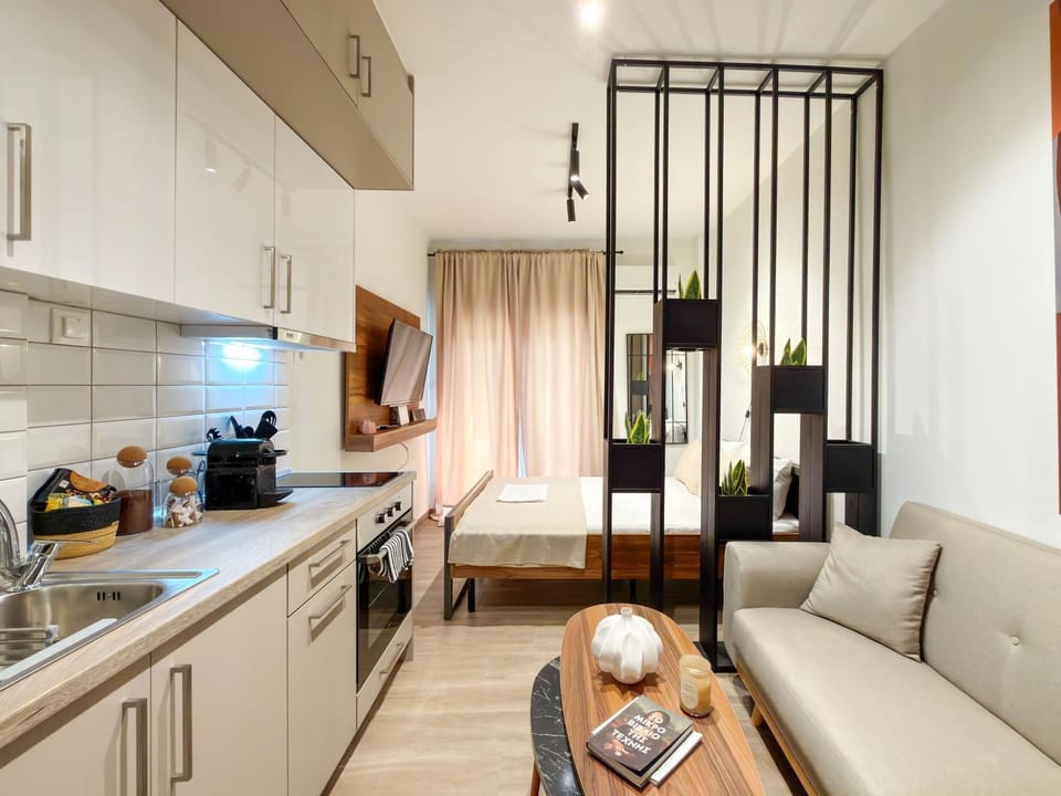 Vivere Suite 01 - Cozy Studio by Metro terminus Apartment in Thessaloniki
