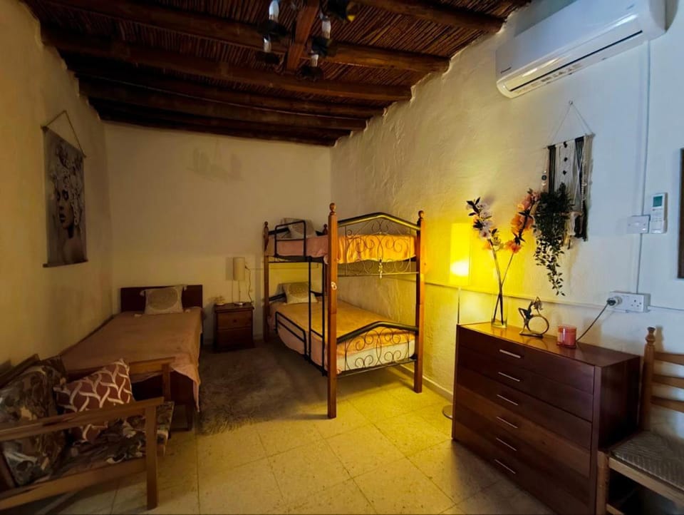 Bed, Bedroom, bunk bed, air conditioner