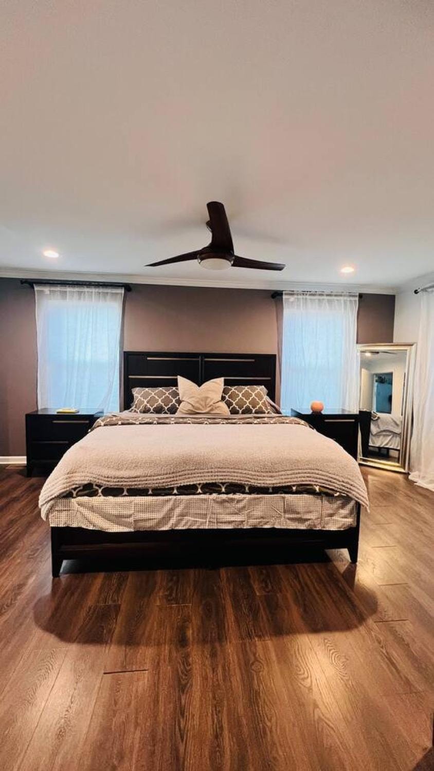 Bed, Bedroom