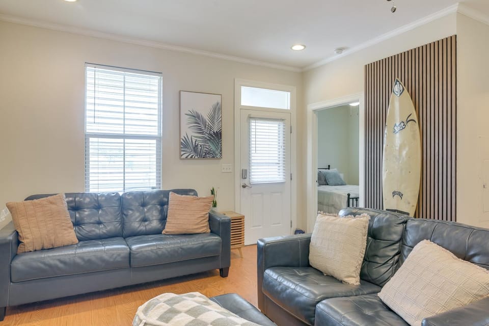 1/2 Mi to Galveston Beach: Home w/ Private Pool House in Galveston Island