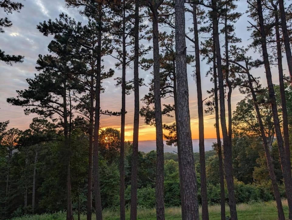 Natural landscape, Sunset