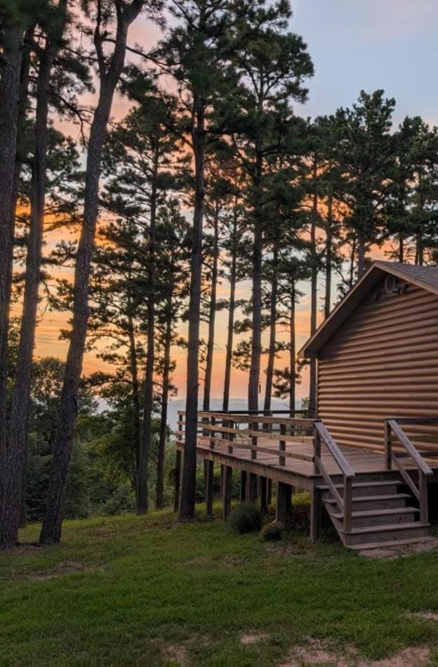 Property building, Natural landscape, Sunset