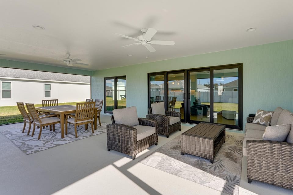 Golf & Swim in The Villages! Modern Home w/ Lanai House in Wildwood