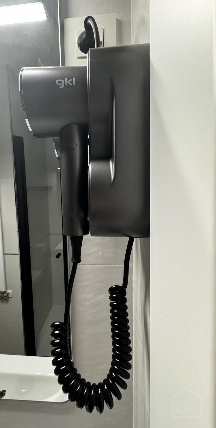 Bathroom, hair dryier