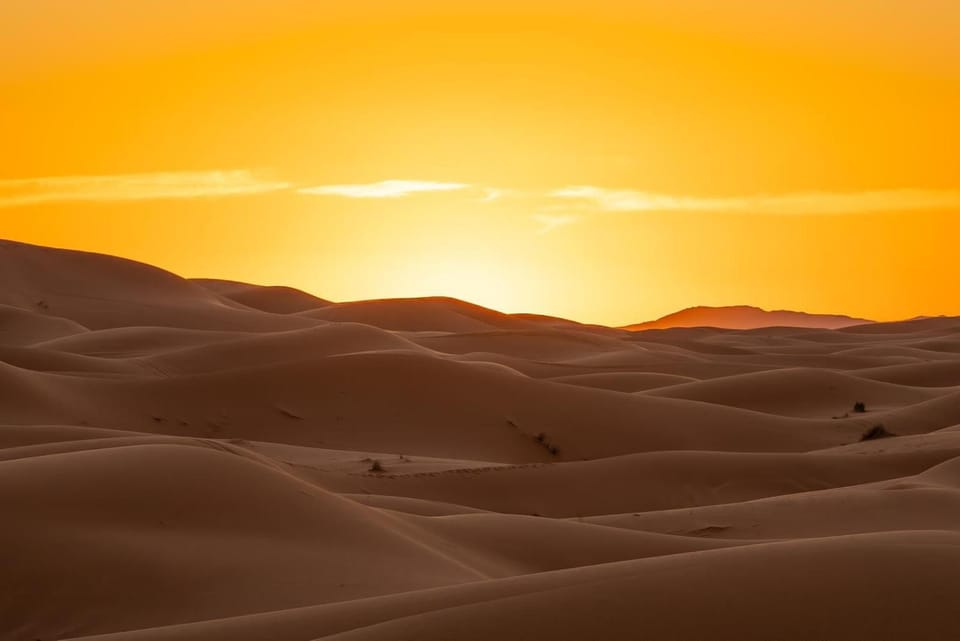 Natural landscape, Sunset