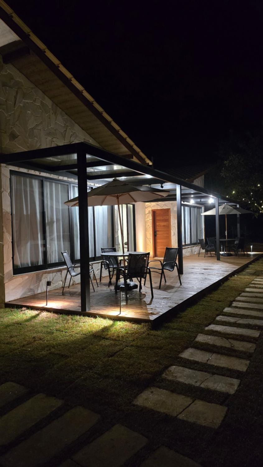 Patio, Night