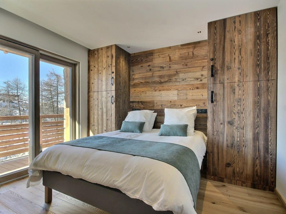 Chalet neuf avec jacuzzi et sauna - FR-1-455-267 Chalet in Mâcot-la-Plagne
