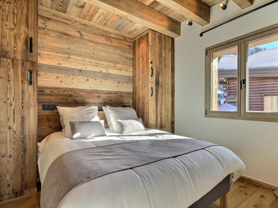 Chalet neuf avec jacuzzi et sauna - FR-1-455-267 Chalet in Mâcot-la-Plagne