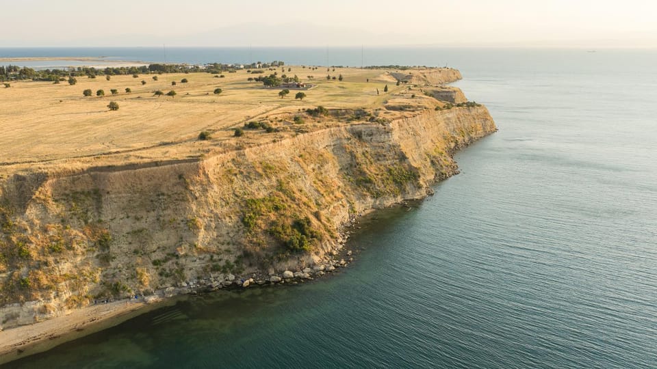 Day, Natural landscape, Bird's eye view, Sea view