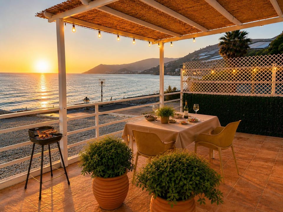 Balcony/Terrace, Sea view, Dinner