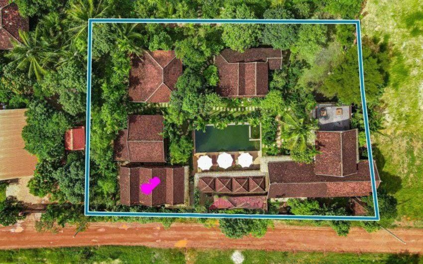 Property building, Natural landscape, Bird's eye view, Garden view, VIP