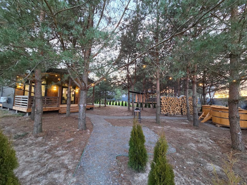 Facade/entrance, Natural landscape, Hot Tub
